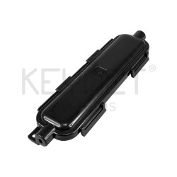 Encapsulado acometida fusión IP65, 2p 160x45x17mm ABS V0 negro