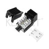 Keystone CAT6A UTP 180, toolless (sin herramientas)