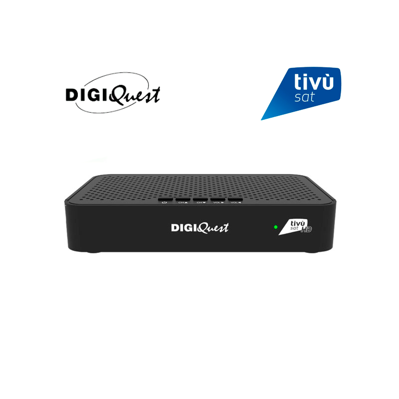Digiquest SAT (S2) + Tarjeta TivuSat, Ethernet, PVR
