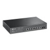 Switch Gestionable OMADA de 8 puertos 10/100/1000 PoE+  + 2 puertos SFP. Para rack
