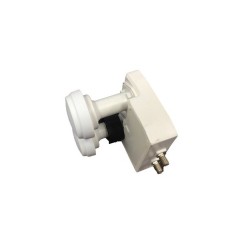 Lnb Twin (2 Receptores), Monoblock 4,3 (Astra 19.2 - Astra 23,5), 55dB, 0,2dB ruido