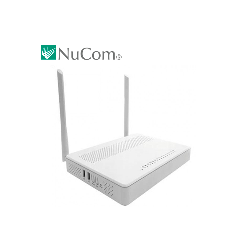 Router + ATA AC 1200 Mbps, 2,4/5Ghz, x4 puertos Gb, x2 antenas (5dBi), USB 3.0 y 2 x FXS para VoIP