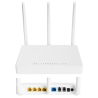 Router + ATA AC 1200 Mbps, 2,4/5Ghz, x4 puertos Gb, x2 antenas (5dBi), USB 3.0 y 2 x FXS para VoIP