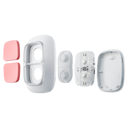 Doble botón de pánico. Pulsación segura doble o larga, alcance 1300mts