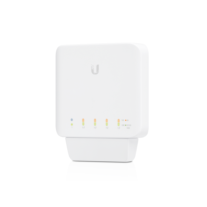 Unifiswitch para interior o exterior x5Gb POE (x4 POE+ y x1 POE++), 46W, gestionable L2