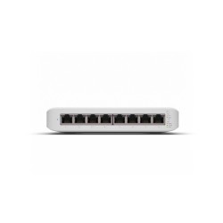 UniFi Switch Capa 2 de x8 puertos Gb (x4 POE), 52W