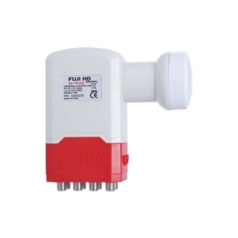 Lnb Octo (8 receptores), 0,1dB ruido