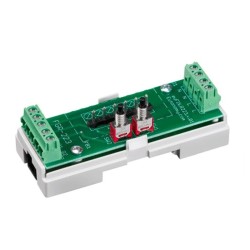 Adaptador carril DIN con botón para FIBARO Roller Shutter 3 FGR-223 y FGR-224