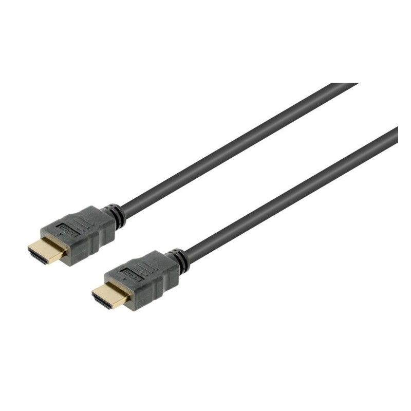 Cable HDMI 2 metros v2.0b, Hi-Speed macho - macho, resolución 4K a 60Hz