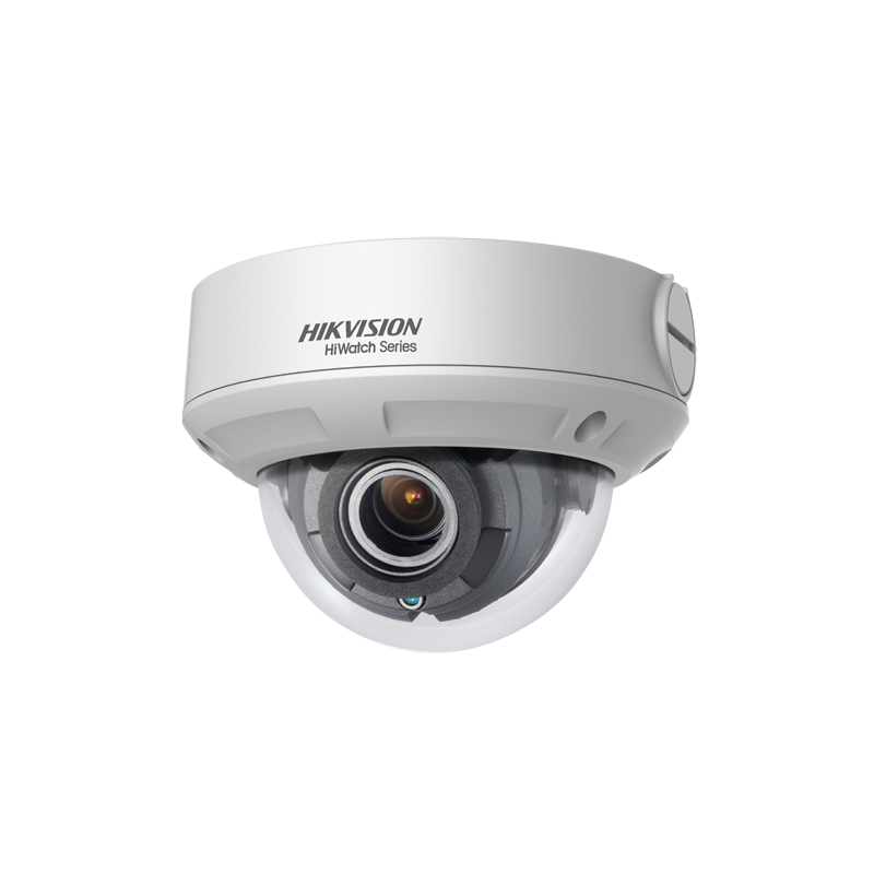 Cámara IP domo, 4MPx, IR 30mts, 2.8-12mm, H.265+, PoE802.3af, IP67