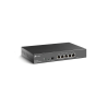 Router VPN OMADA con x1 Gb WAN fijo, x2 Gb WAN/LAN intercambiables, x2 Gb LAN, 1x WAN SFP Flash 128MB, DRAM 512MB,
