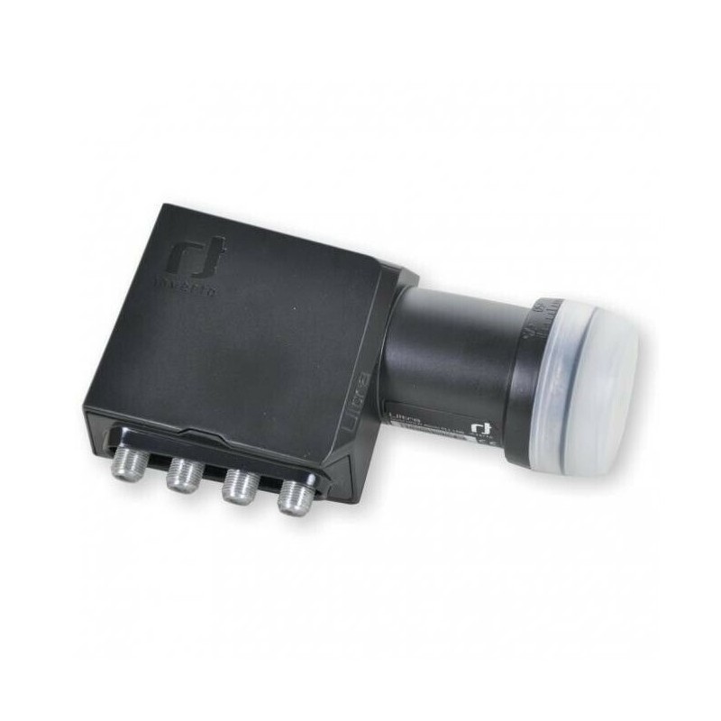 Lnb Quad (4 receptores), alta guanacia, 60dB, 0,2dB ruido