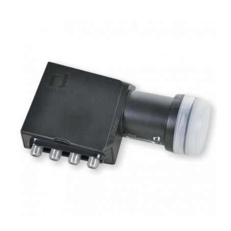 Lnb Quad (4 receptores), alta guanacia, 60dB, 0,2dB ruido