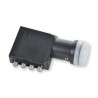 Lnb Quad (4 receptores), alta guanacia, 60dB, 0,2dB ruido