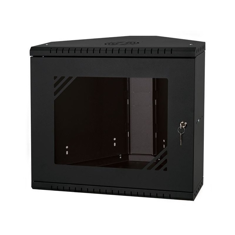 Rack de 19" 9U, F330 / AN519 / AL459mm, vacío. DESMONTADO. Especial Esquinas