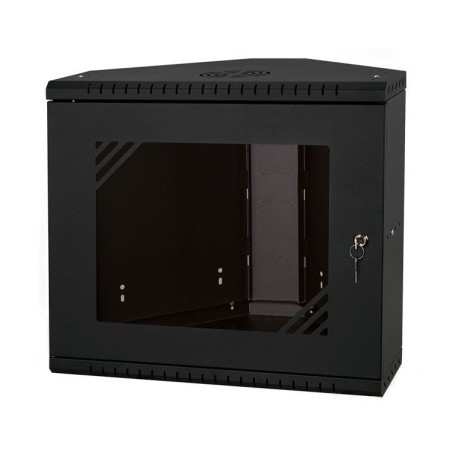 Rack de 19" 9U, F330 / AN519 / AL459mm, vacío. DESMONTADO. Especial Esquinas