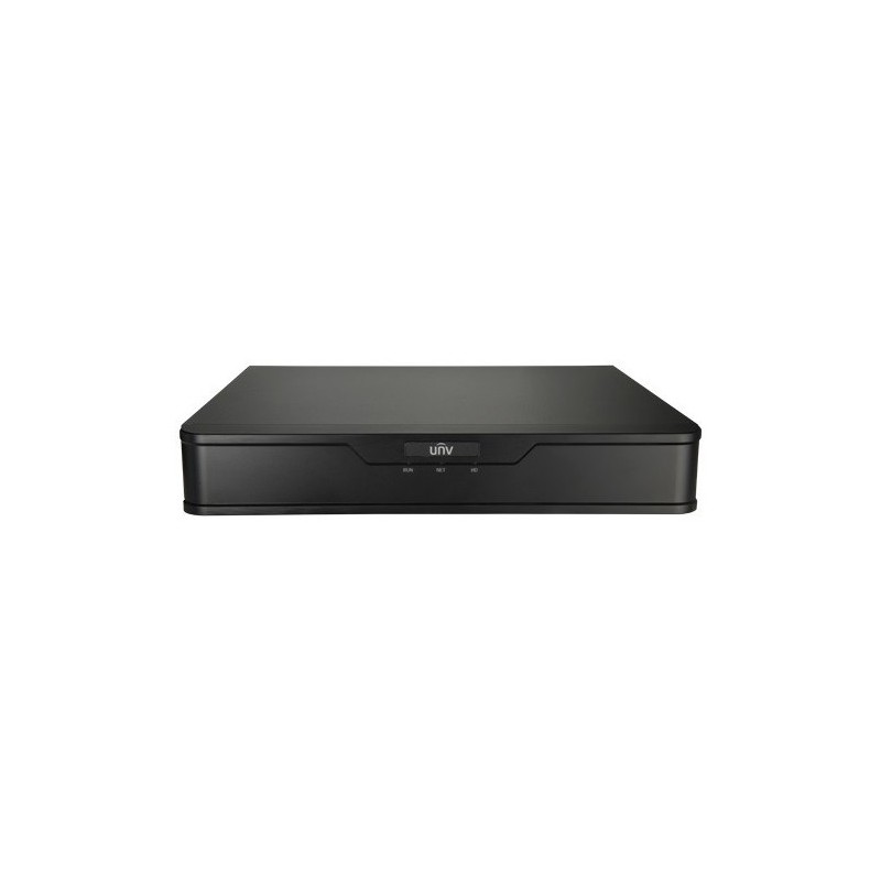 NVR 8ch IP hasta 8Mpx, 64Mbps, H.265+, 1 HDD