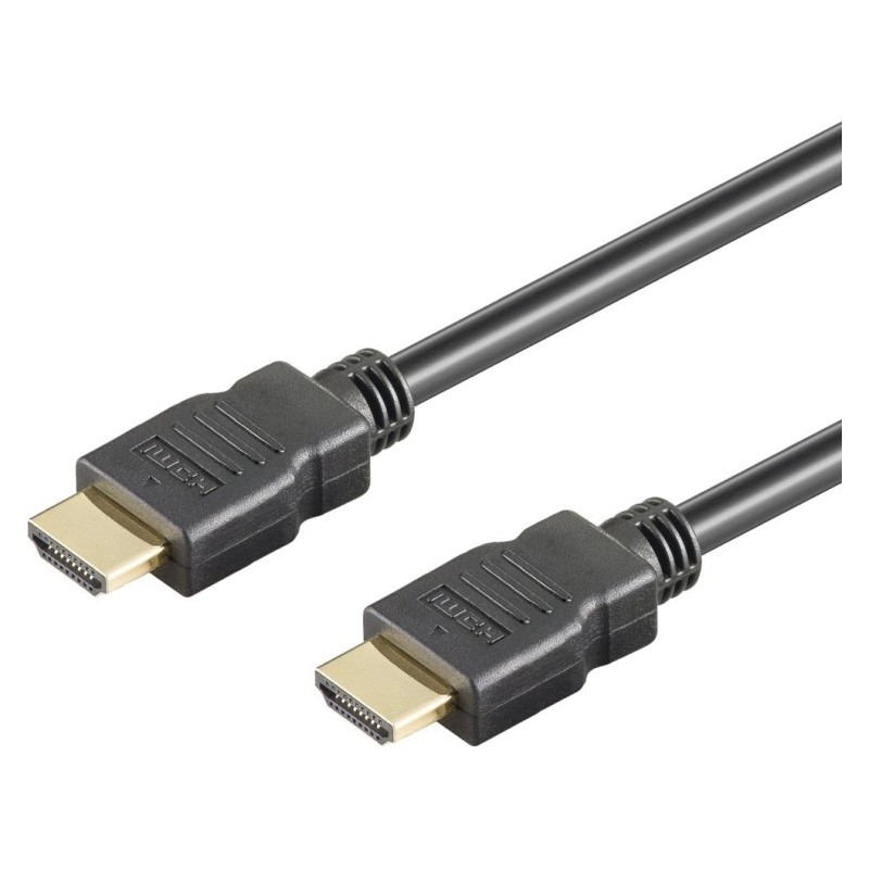 Cable HDMI 1 metro v2.0b, Hi-Speed macho - macho, resolución 4K a 60Hz