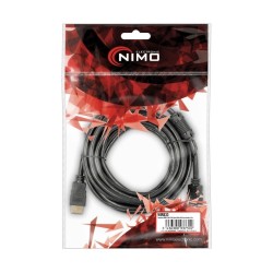 Cable HDMI 5 metros 2.0b, compatible 4K a 60Hz, Hi-Speed Ether, M-M con ferritas.