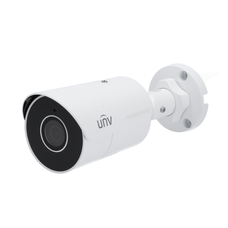 Cámara IP bullet, 8Mpx, IR 50mts, lente 2.8mm motorizada, UltraH265, PoE802,3af, IP67