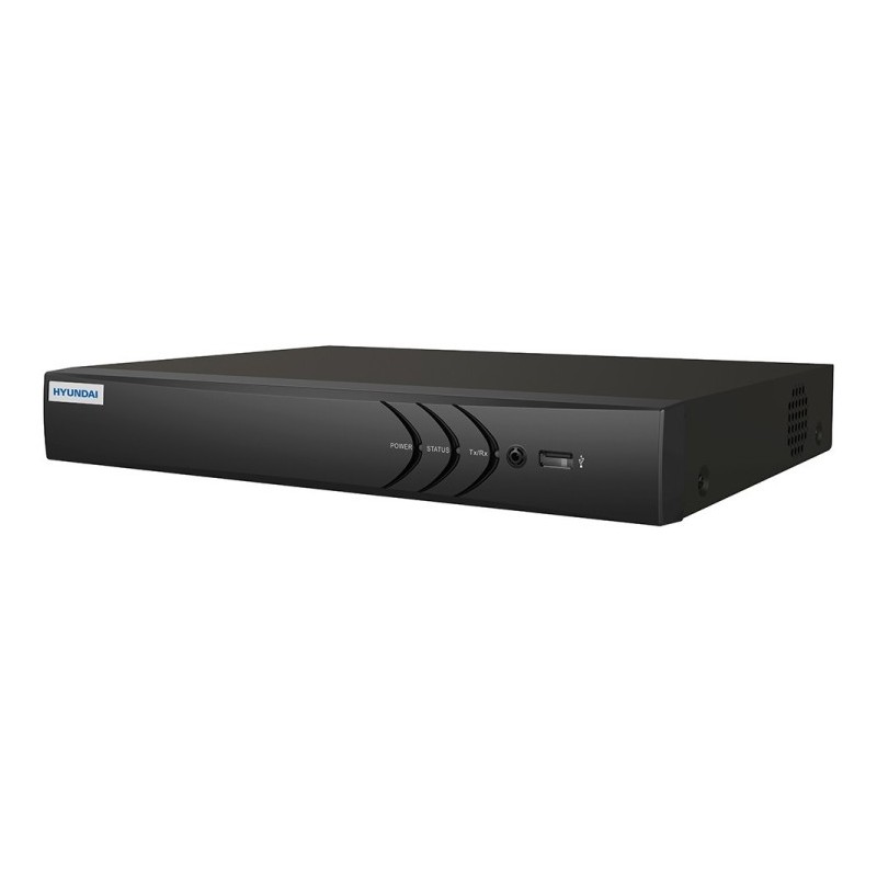 NVR IP  hasta 4 canales POE, 8Mpx, 40Mbps, salida HDMI