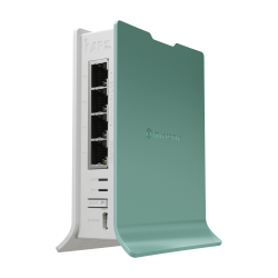 Routerboard WIFI 6 2.4Ghz, 22dBm, 800Mhz, 256Mb RAM, x4 puertos Gb, 4.3dBi, Level 4 RouterOS (v7)