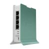 Routerboard WIFI 6 2.4Ghz, 22dBm, 800Mhz, 256Mb RAM, x4 puertos Gb, 4.3dBi, Level 4 RouterOS (v7)