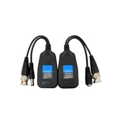 Transceptor pasivo video y alimentación a par trenzado RJ45. 2uds