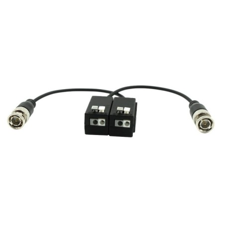 Transceptor pasivo video (Balun) AHD, HD-TVI, HD-CVI, CVBS. Soporta PoC. 2uds
