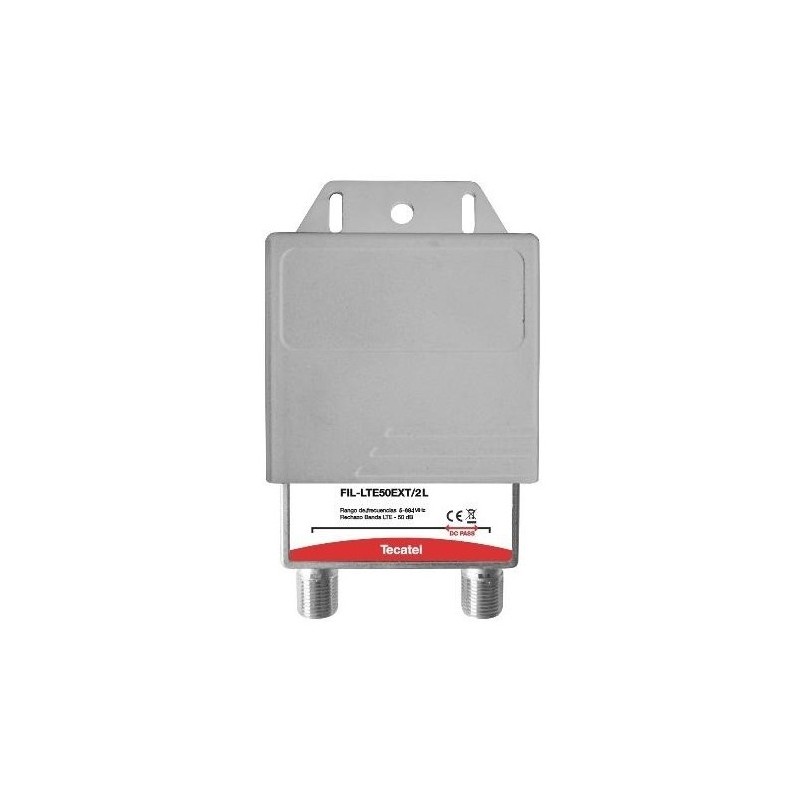 Filtro de mástil 5G, C48, 50dB. Exterior.