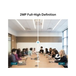 Cámara IP Bullet, 2Mpx, Lente 2.8mm, IR 30mts. Interior. Smart Event