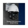 Cámara IP PT 4Mpx, Lente 4mm, IR 30mts Full Color. IP66. Smart Event. Audio