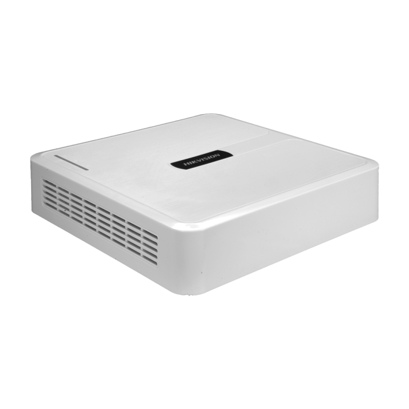 NVR 4ch IP hasta 4Mpx, 40Mbps, H.265+, 1 HDD