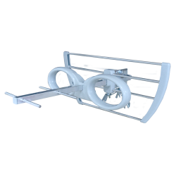 Antena 5G UHF pasiva  (470 - 694 MHz) con conector F.G: 12dB. Longitud 455 mm.