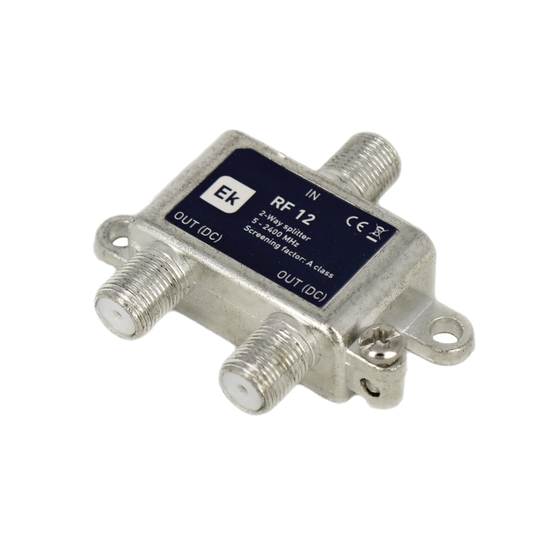 Distribuidor de 2 salidas 5-2400Mhz con Paso de Corriente