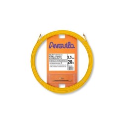 Guía Pasacables Anguila  3,5mm 20mt, Fibra de Vidrio recubierta