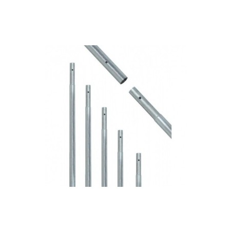 Mástil de hierro galvaniz.3000x40x1,5mm