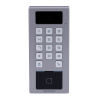 Control de acceso con cámara, IP65, IK09, para supervisión vía smartphone. Lector Mifare y teclado.