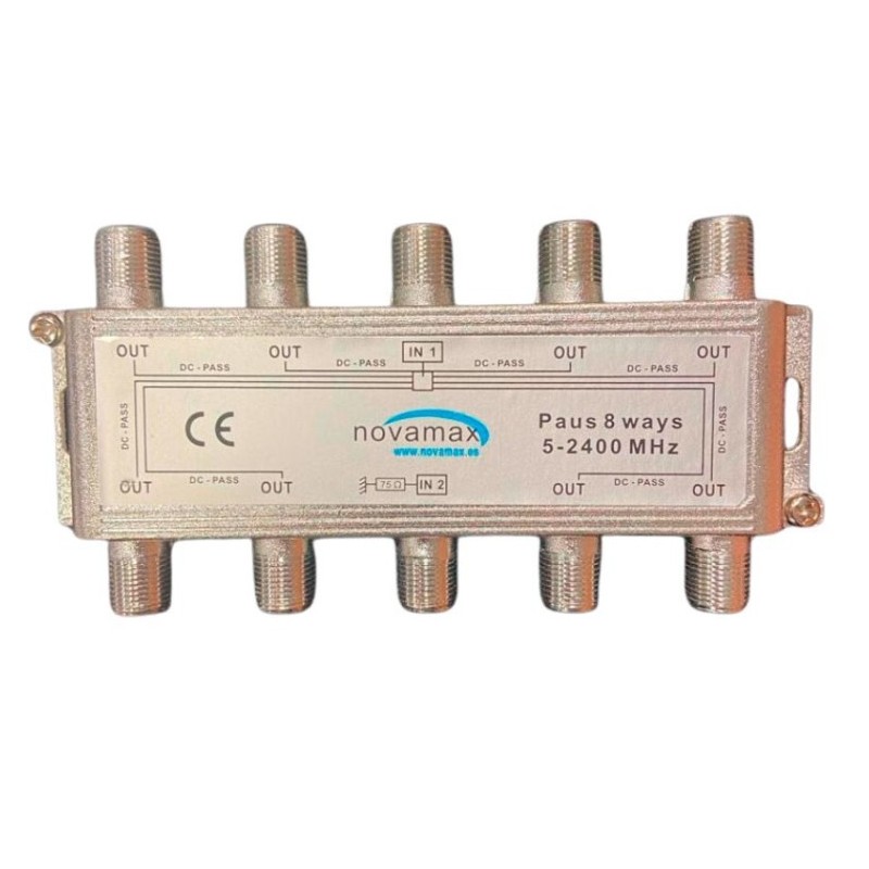 PAU/PTR Distribuidor de 8 salidas.