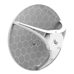 Antena LTE 21dBi, 650MHz, 64MB RAM, 2xLAN (una con PoE-OUT) ranura miniPCI-e, L3. sin modem 4G, slot para SIM