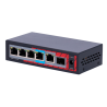 POE extender Switch 802.3af/at/bt 60W. 4x POE out Gb, 1x POE in Gb, 1xSFP