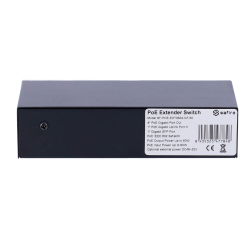 POE extender Switch 802.3af/at/bt 60W. 4x POE out Gb, 1x POE in Gb, 1xSFP