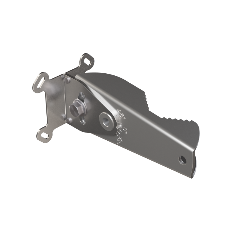 Soporte montaje pared/mastil. Giro la antena hasta 45°