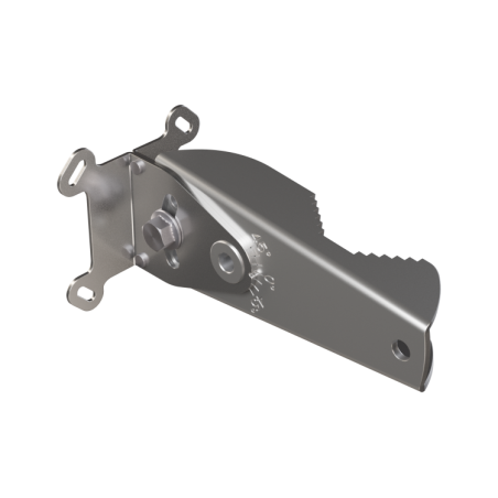 Soporte montaje pared/mastil. Giro la antena hasta 45°