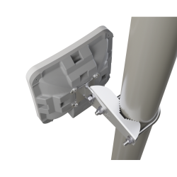 Soporte montaje pared/mastil. Giro la antena hasta 45°