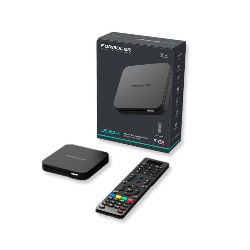 Receptor IPTV/OTT , Android 10. 4K 60fps. HDR10+   H.265. 1 USB (2.0)