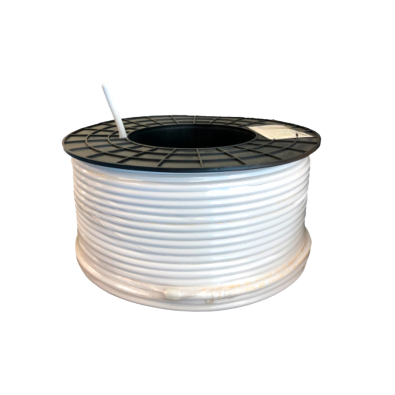 Cable Gold coaxial, 6.8mm. Conductor 1,13mm acero revestido de Cobre. Atenuación 23/20dB (1000/2250MHz)
