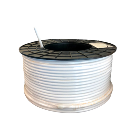 Cable Gold coaxial, 6.8mm. Conductor 1,13mm acero revestido de Cobre. Atenuación 23/20dB (1000/2250MHz)