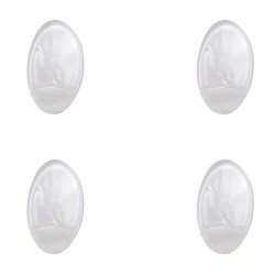 Colgador Oryx  Transparente Pequeño (Blister 4 Unidades) Adhesivo