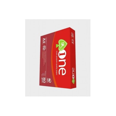 PAQUETE FOLIOS 500U. A4 80GR. ONE